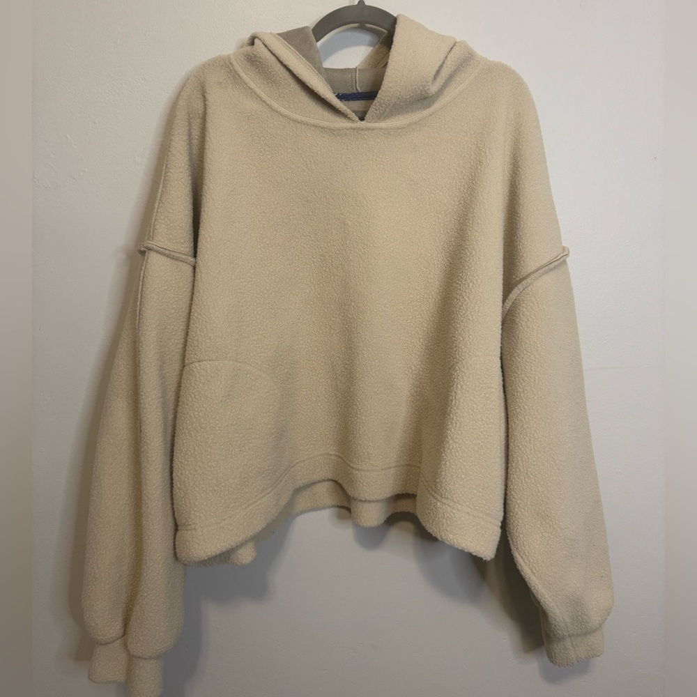 Free People Sherpa Hoodie